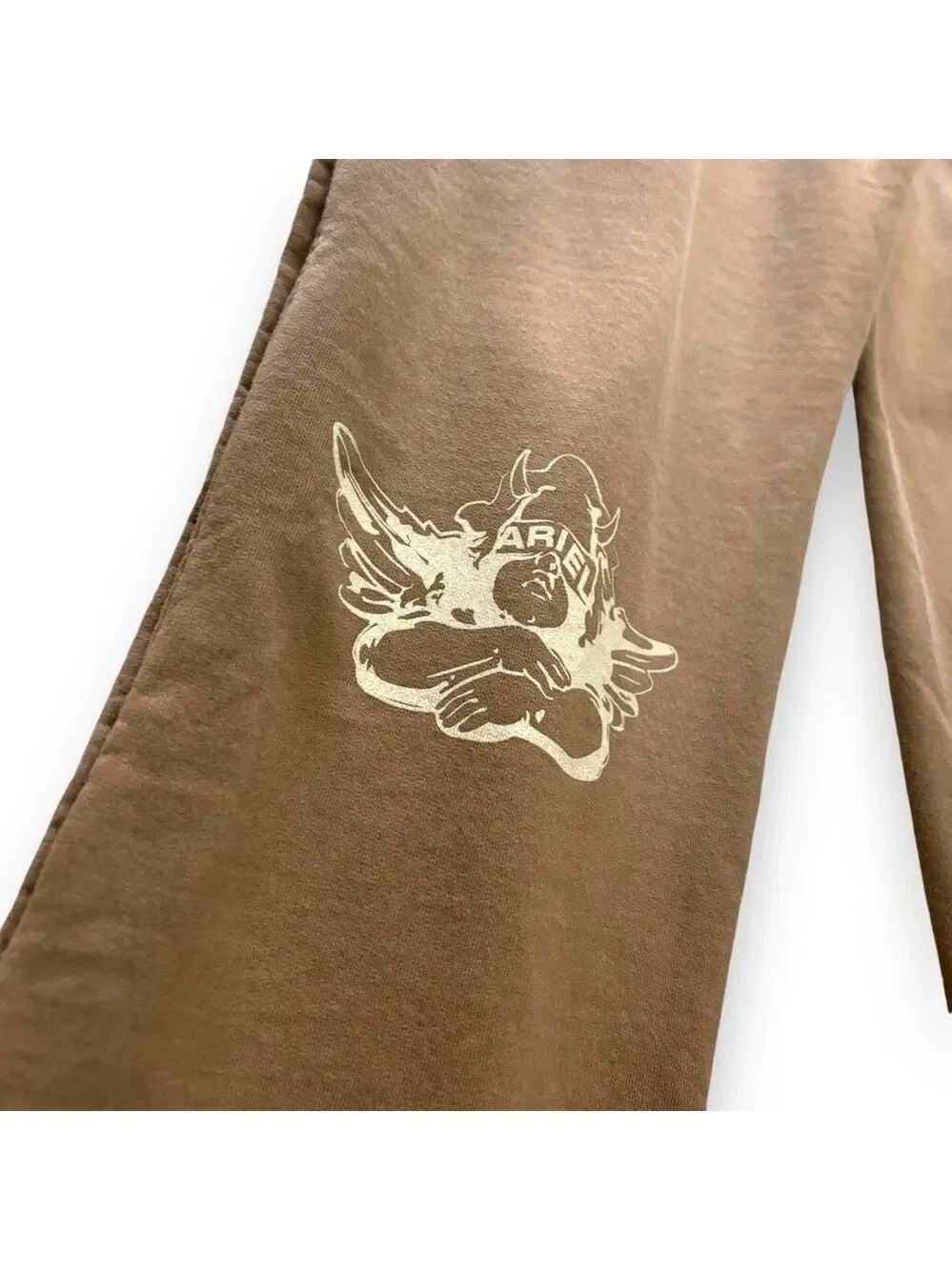 NWOT Ariel x Boys Lie Angels Muted Brown Mocha Sweatpants - Small